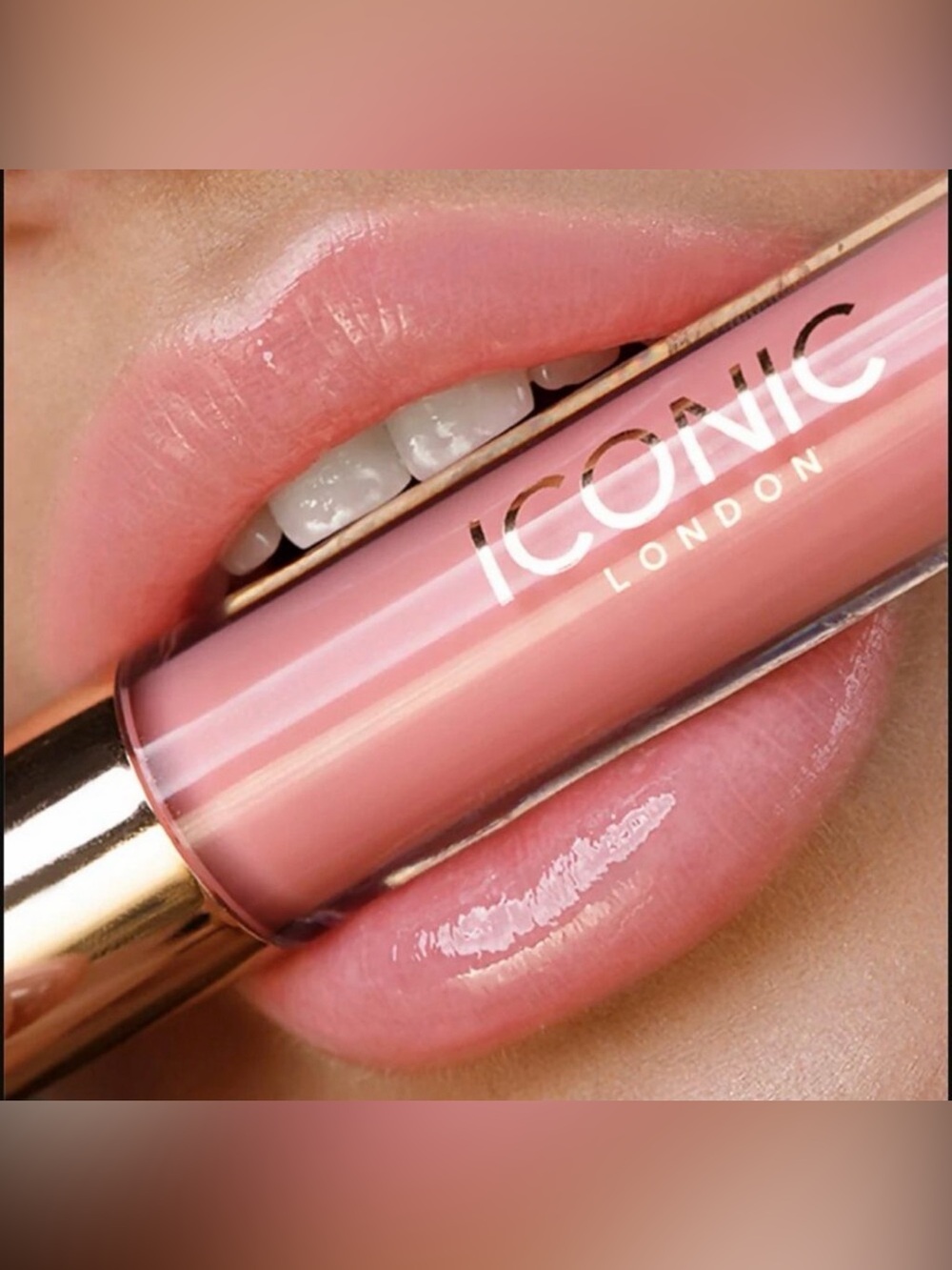 ICONIC London Lip Gloss - Soft Pink Nude Sheen